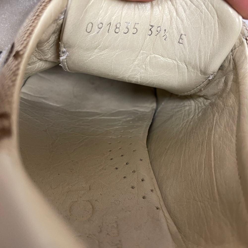 GG Canvas & Leather Velcro Sneakers - Picture 8 of 8